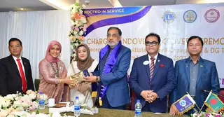 লায়ন্স ক্লাব অব চিটাগং ডায়নামিক সিটির নতুন প্রেসিডেন্ট লায়ন সালমা আদিল